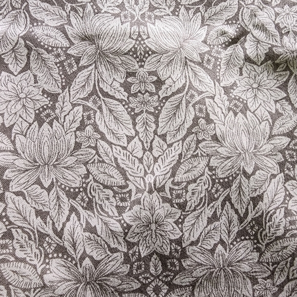 CJBanks Ladies Plus Size Pull-on Pants Cute Floral Leaf Pattern Sz 3x - Picture 3 of 5